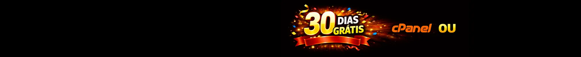 Promoção 30 dias grátis