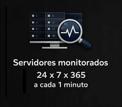 Servidores monitorados MyWay